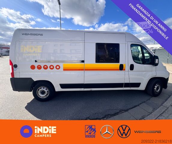 عربة التخييم/عربة سكن متنقلة Fiat Ducato Weinsberg Carabus 600K | 2023 | EURO 6 | Venditore professionale