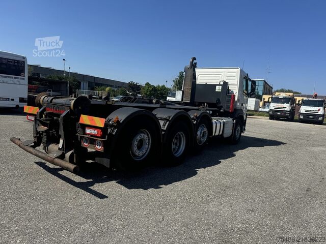 4 оси TRIDEM 8x2 Volvo FM 500 GANCIO SCARRABILE 4 TON