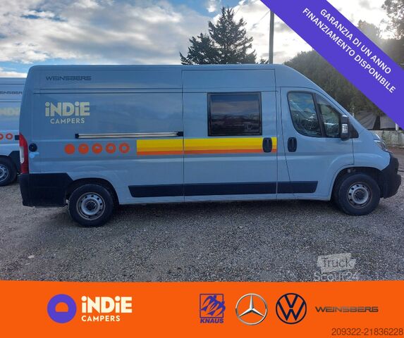 Campingvogn/autocamper Fiat Ducato Weinsberg Carabus 600K | 2023 | EURO 6 | Venditore professionale