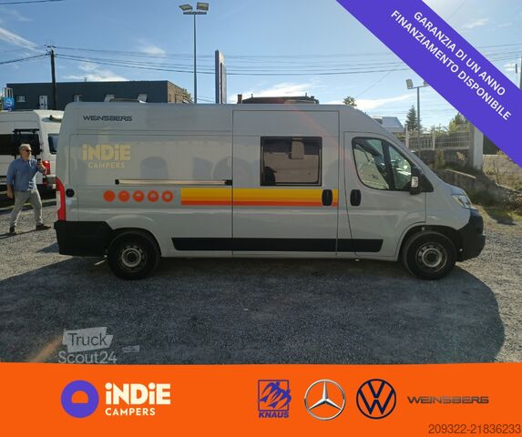 عربة التخييم/عربة سكن متنقلة Fiat Ducato Weinsberg Carabus 600K | 2023 | EURO 6 | Venditore professionale