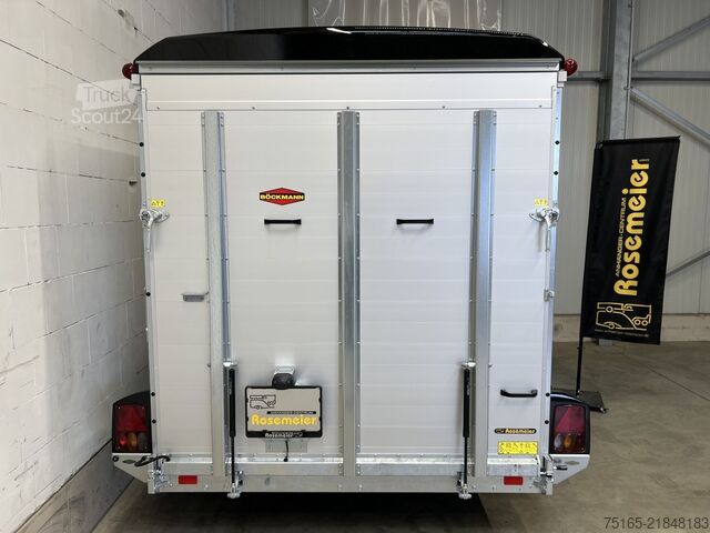 Prikolica sa sandukom Böckmann KT-PB-AL 3018/27 M F Design Kofferanhänger