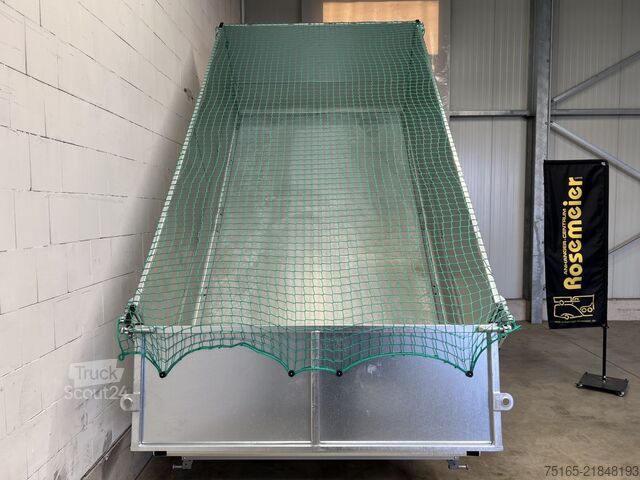 شاحنة قلابة Böckmann DK-AL 3218/35 P Blechaufs+Netz Dreiseitenkipper