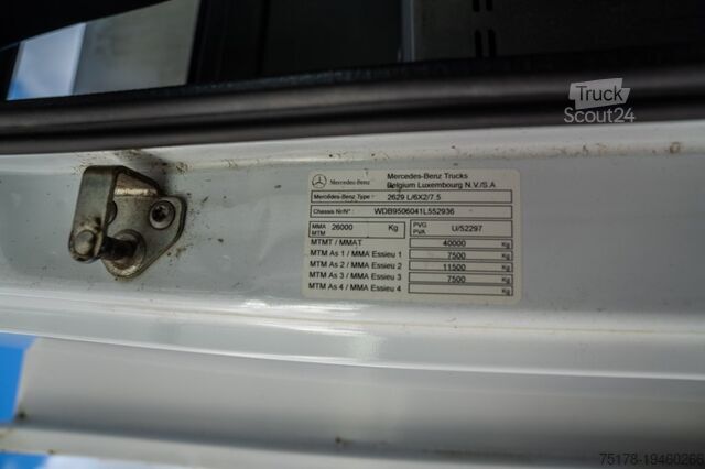 Plataforma de carga Mercedes-Benz AXOR 2529 L - EFFER 250/4S+JIB