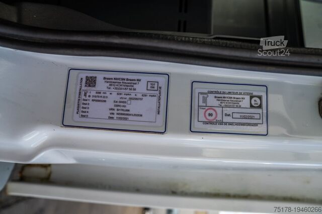 Plataforma de carga Mercedes-Benz AXOR 2529 L - EFFER 250/4S+JIB
