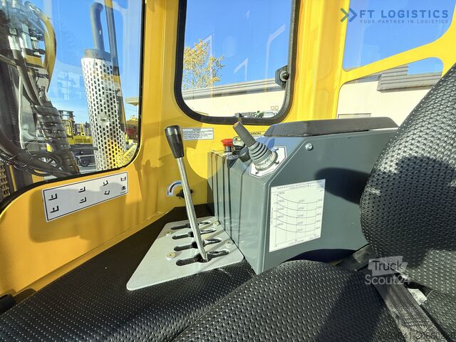 Dört yönlü forklift Combilift C3000 GAS TRIPLEX 4900 FREE LIFT CABIN