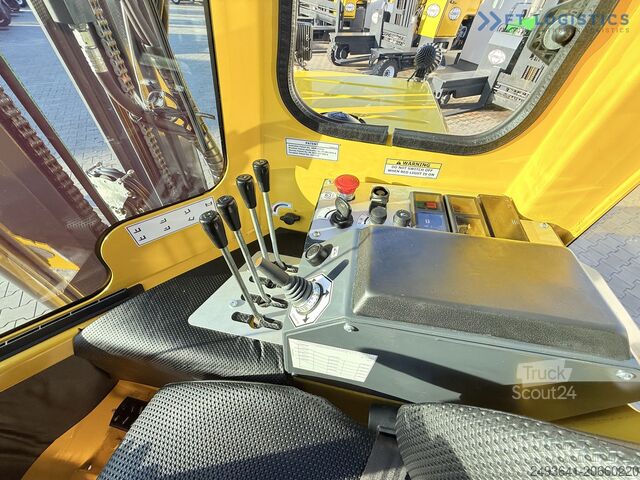 Dört yönlü forklift Combilift C3000 GAS TRIPLEX 4900 FREE LIFT CABIN