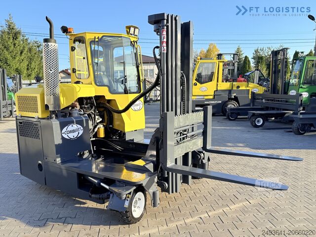 Dört yönlü forklift Combilift C3000 GAS TRIPLEX 4900 FREE LIFT CABIN