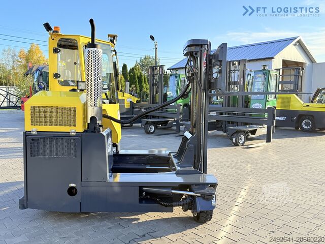 Dört yönlü forklift Combilift C3000 GAS TRIPLEX 4900 FREE LIFT CABIN