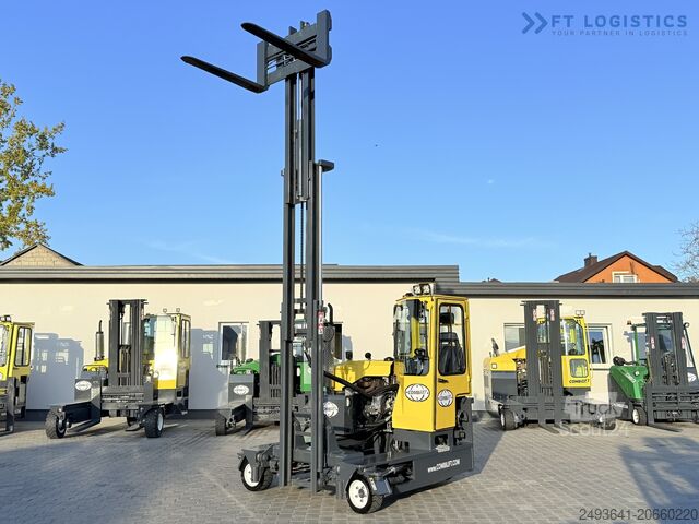 Dört yönlü forklift Combilift C3000 GAS TRIPLEX 4900 FREE LIFT CABIN