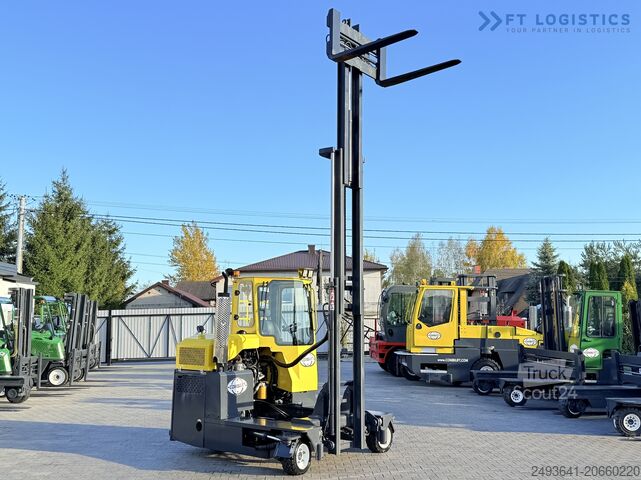 Dört yönlü forklift Combilift C3000 GAS TRIPLEX 4900 FREE LIFT CABIN
