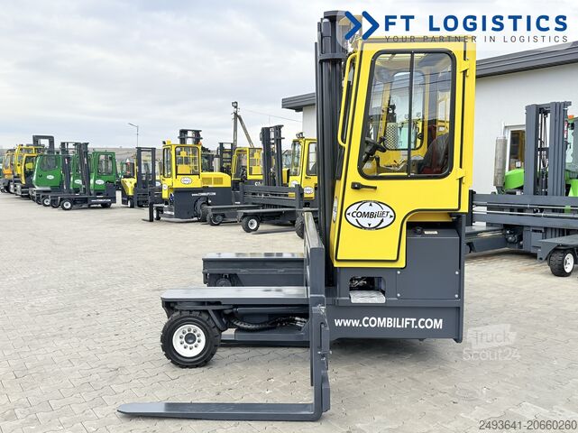 Dört yönlü forklift Combilift C4000 DIESEL DUPLEX SPREADER BEAM CABIN