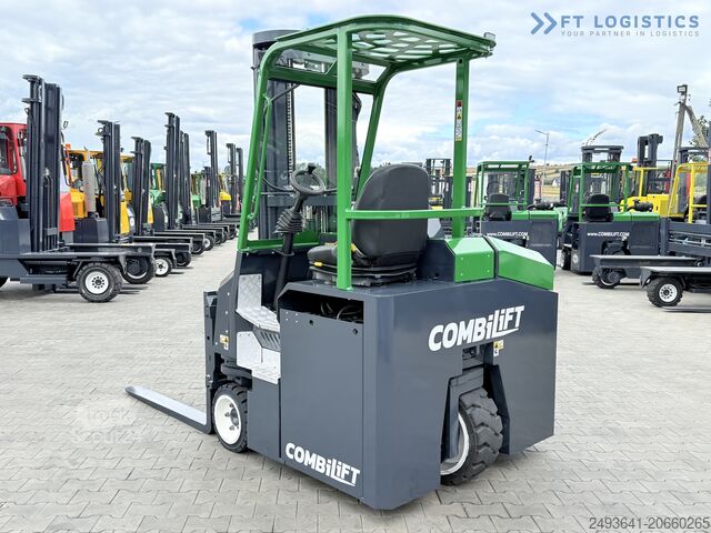 Dört yönlü forklift COMBILIFT CBE2500 TRIPLEX 5500 FORK POSITIONER