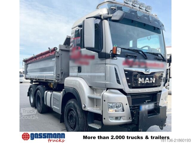 Kippiauto MAN TGS 26.500 6x4 BB, Intarder, Bordmatik,