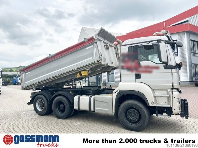Sklápač MAN TGS 26.500 6x4 BB, Intarder, Bordmatik,