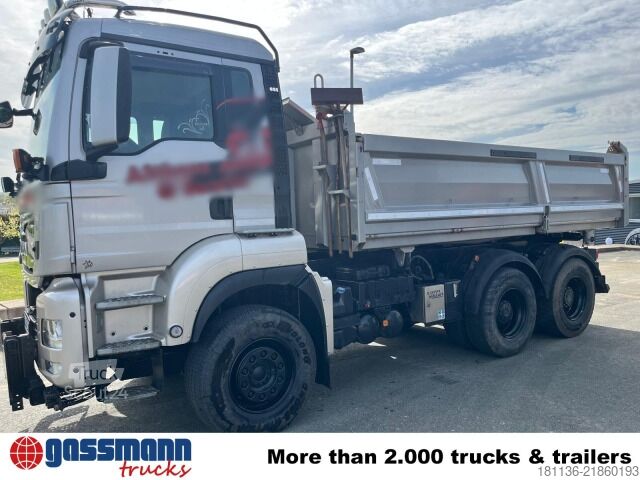 Sklápač MAN TGS 26.500 6x4 BB, Intarder, Bordmatik,