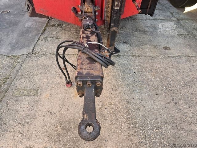 Öppen släpvagn med presenning ACKERMANN-FRUEHAUF Tandem Gardine, Edscha,Hubdach