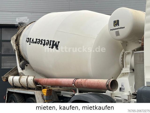 Betongblandarbilar MAN 32.420 Putzmeister 10m³ mieten,kaufen,mietkaufen