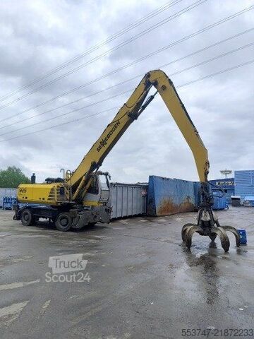 Máquina para transbordos Sennebogen 825 Umschlagbagger / Greifer / ZSA