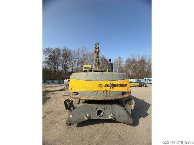 Overslagkraan Sennebogen 825 Umschlagbagger / Greifer / ZSA