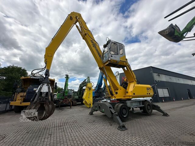 Máquina para transbordos Sennebogen 825 Umschlagbagger / Greifer / ZSA