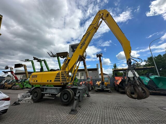 Máquina para transbordos Sennebogen 825 Umschlagbagger / Greifer / ZSA