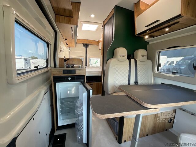 Bestelwagen KARMANN DEXTER 560 AW, Allrad, 170 PS, Fahrradträger