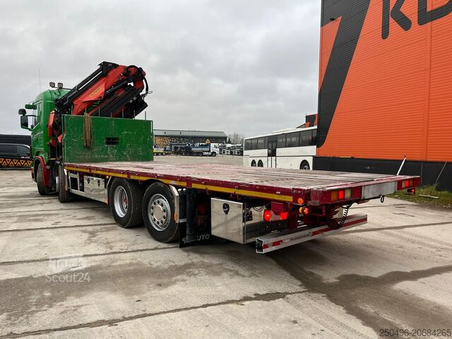 Atvērtā virsbūve Scania R 480 8x2*6 PK 65002 + JIB / PLATFORM L=7518 mm
