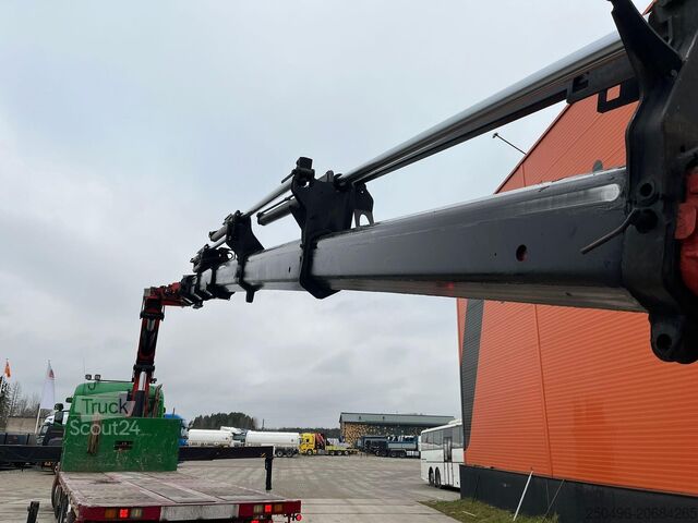Atvērtā virsbūve Scania R 480 8x2*6 PK 65002 + JIB / PLATFORM L=7518 mm