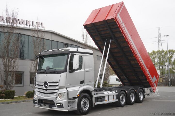 Перекидач зерна Mercedes-Benz Actros 3563 8x4 / Tipper for grain 20 t