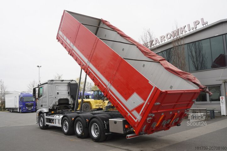 Перекидач зерна Mercedes-Benz Actros 3563 8x4 / Tipper for grain 20 t