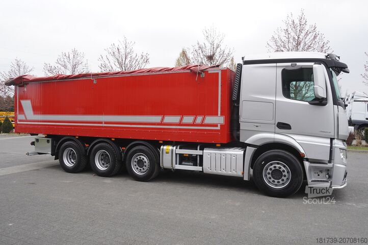 Перекидач зерна Mercedes-Benz Actros 3563 8x4 / Tipper for grain 20 t