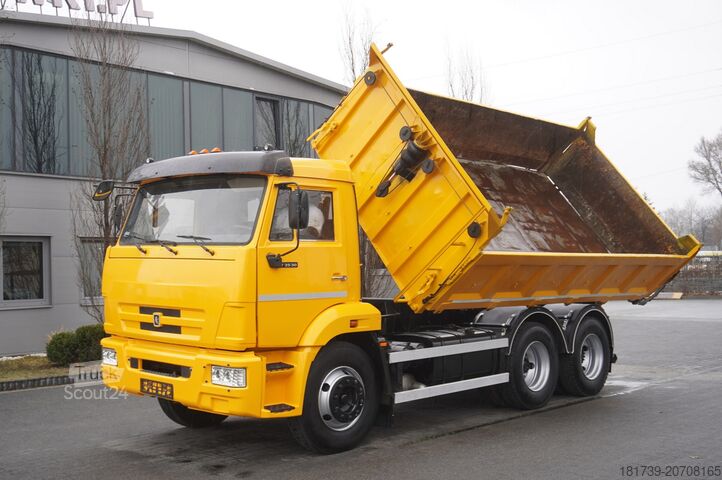 Тристоронній самоскид Kamaz T2530 E5 6x4 / 3-sided tipper