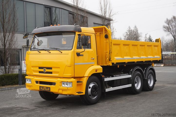 Тристоронній самоскид Kamaz T2530 E5 6x4 / 3-sided tipper