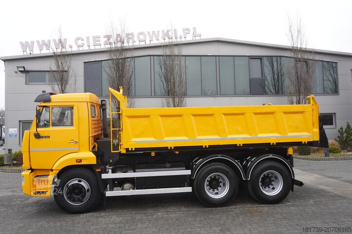 Тристоронній самоскид Kamaz T2530 E5 6x4 / 3-sided tipper