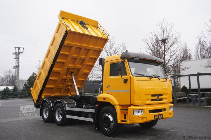 Тристоронній самоскид Kamaz T2530 E5 6x4 / 3-sided tipper