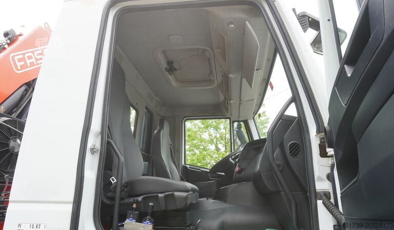 трехсторонний самосвал Iveco STRALIS 330 E6 / FASSI 195A 8.5 T