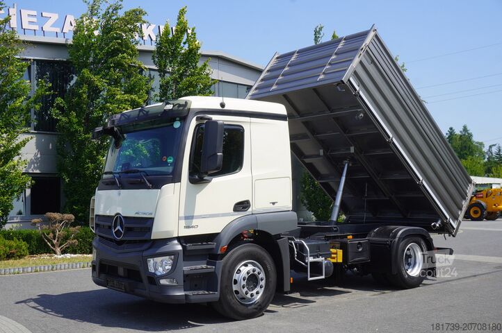 3-sided tipper truck Mercedes-Benz Actros 1840 / New 3-side tipper 10 EPAL
