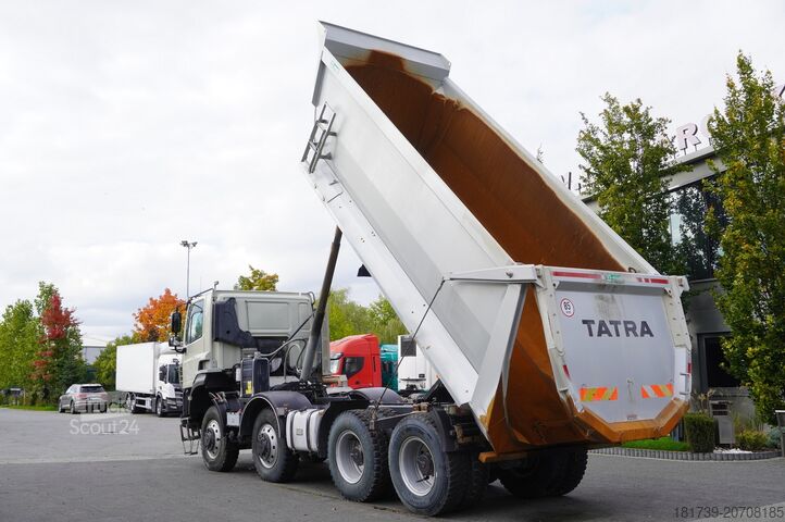 Tipper truck Tatra Phoenix 8x8 Twin-Steer Quad/A dump truck