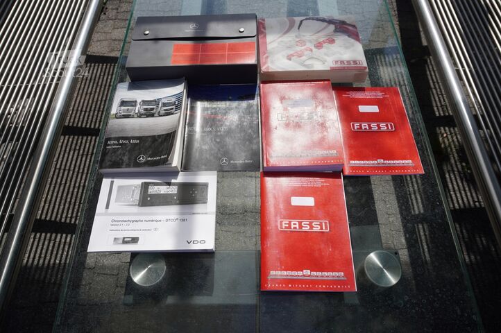 3-stronna wywrotka z HDS Mercedes-Benz Arocs 2636 / 6x4 / HDS Fassi / 3-Way Tip