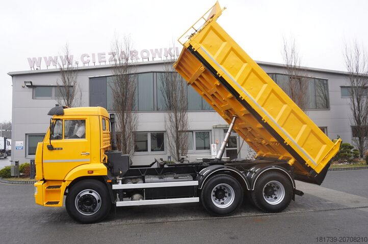 Тристоронній самоскид Kamaz T2530 E5 6x4 / 3-sided tipper