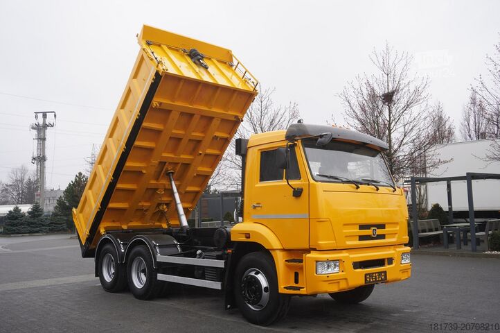 Тристоронній самоскид Kamaz T2530 E5 6x4 / 3-sided tipper