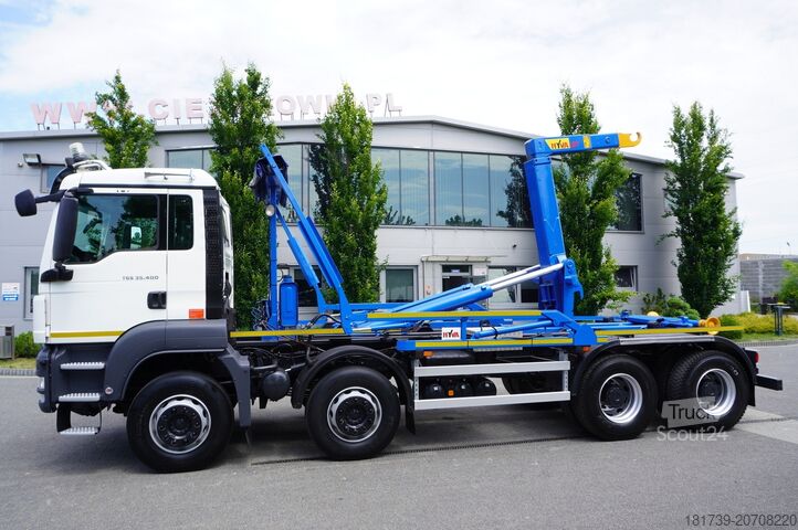 Kancacı MAN TGS 35.400 8×4 HYVA LIFT 32.56 SE hooklift