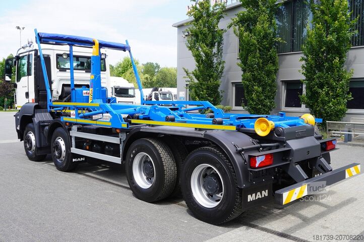 Kancacı MAN TGS 35.400 8×4 HYVA LIFT 32.56 SE hooklift
