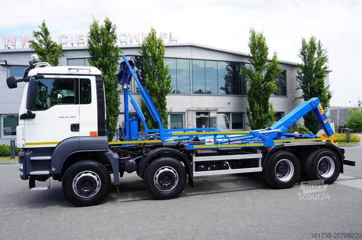 Kancacı MAN TGS 35.400 8×4 HYVA LIFT 32.56 SE hooklift