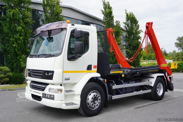Konteineru kuģis DAF LF 55.220 GUIMA DAF LF 55.220 Skip loader GUIMA PALFINGER