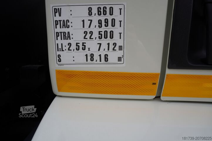 Konteineru kuģis DAF LF 55.220 GUIMA DAF LF 55.220 Skip loader GUIMA PALFINGER