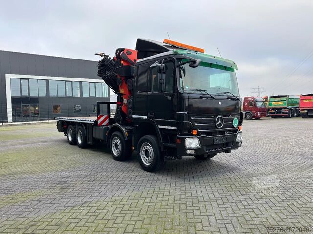 Vinç kamyonu Mercedes-Benz Actros 4144 8x4 Palfinger PK 85002 9x hydr winc...