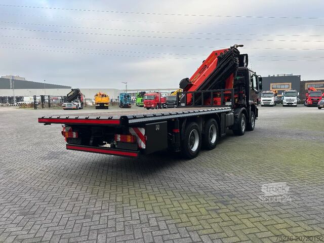 Vinç kamyonu Mercedes-Benz Actros 4144 8x4 Palfinger PK 85002 9x hydr winc...