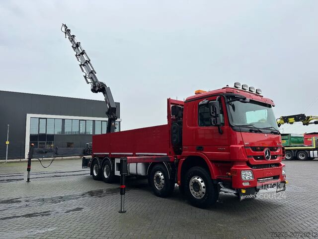 Vinç kamyonu Mercedes-Benz Actros 4151 V8 8x4 Hiab 477 E-6, Winch Euro 5