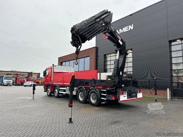 Vinç kamyonu Mercedes-Benz Actros 4151 V8 8x4 Hiab 477 E-6, Winch Euro 5